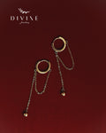 Silver earrings 342