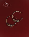Silver earrings 343
