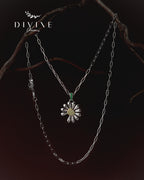 Silver Necklace 340
