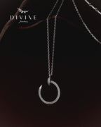 Silver Necklace 341