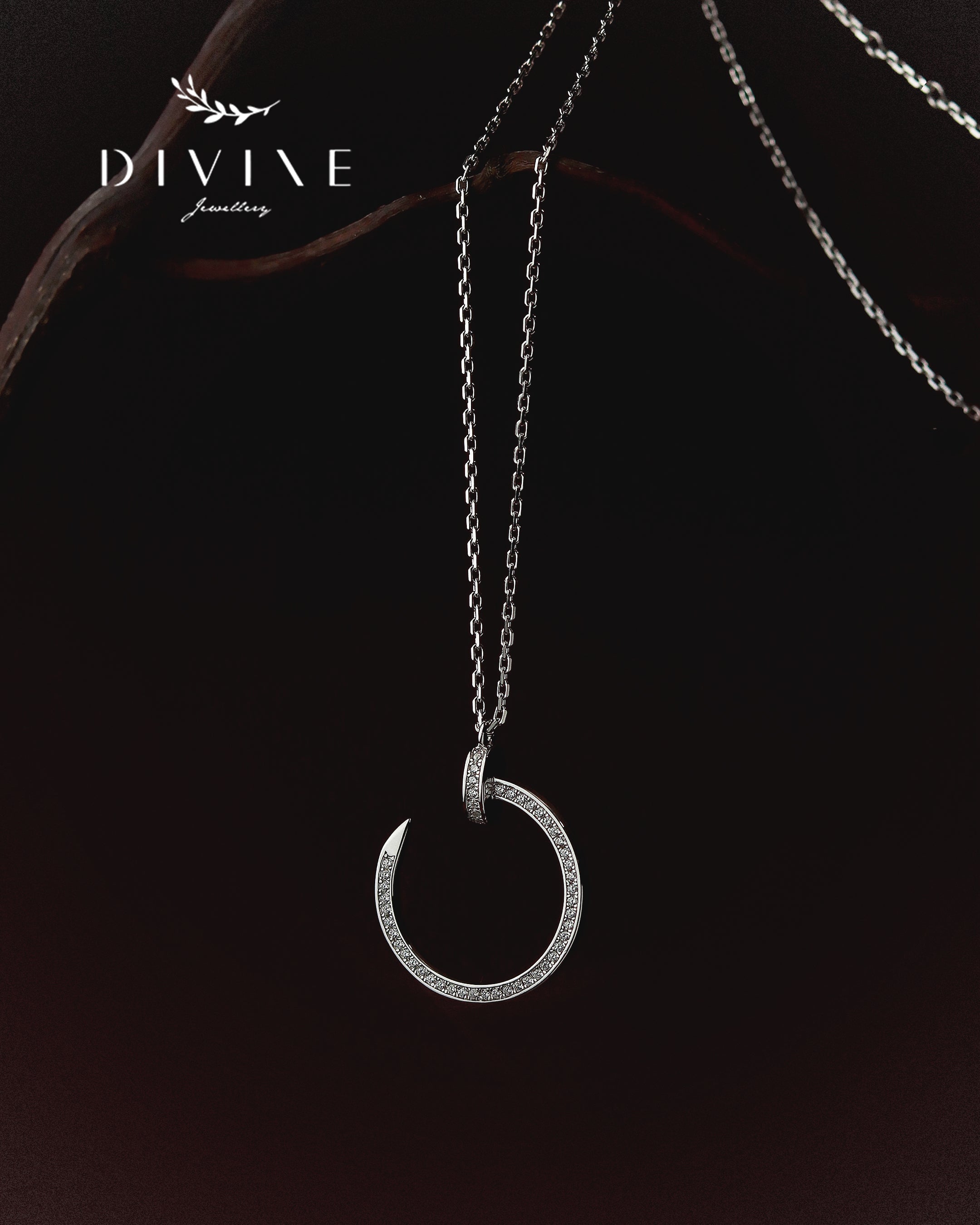 Silver Necklace 341