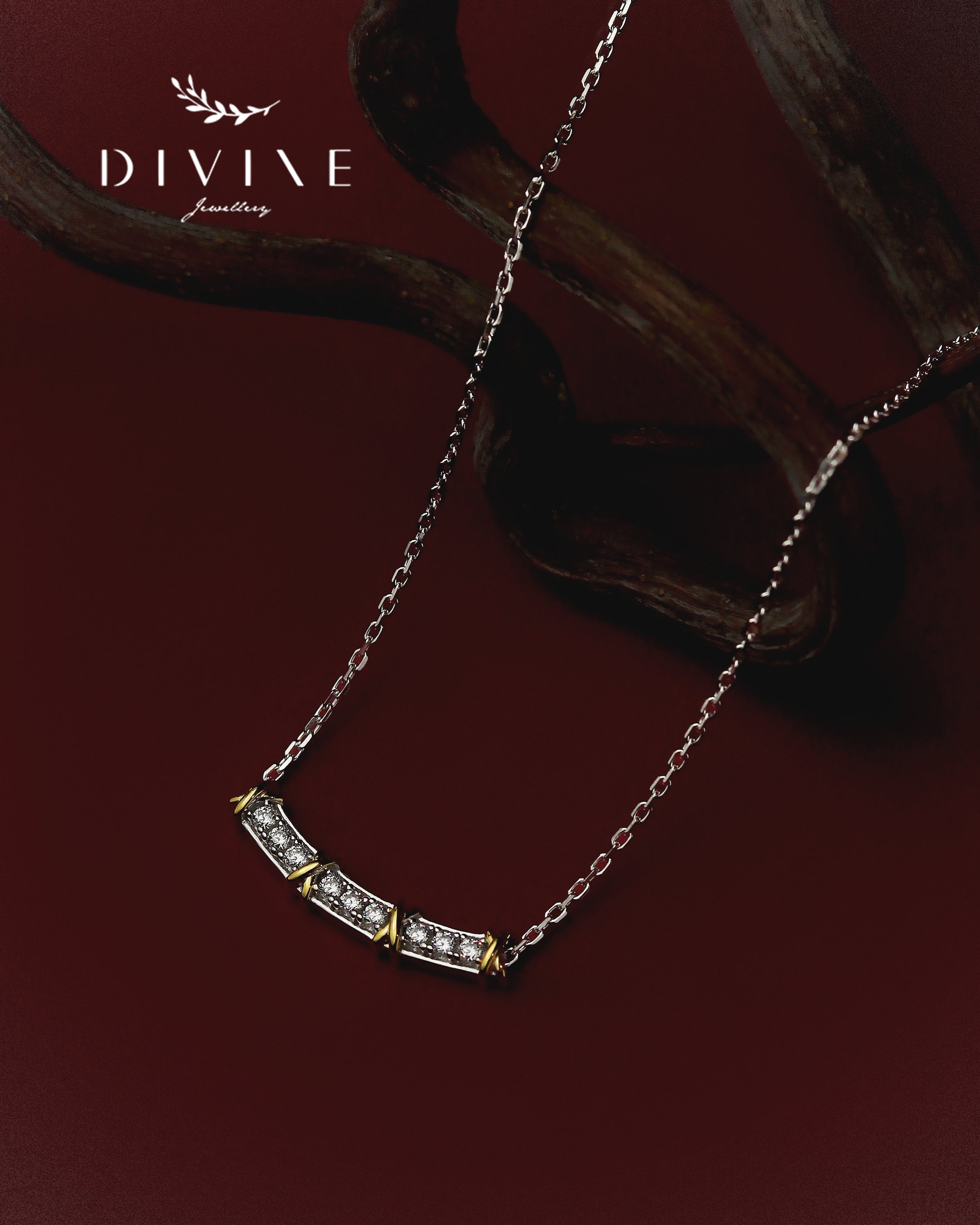 Silver Necklace 342
