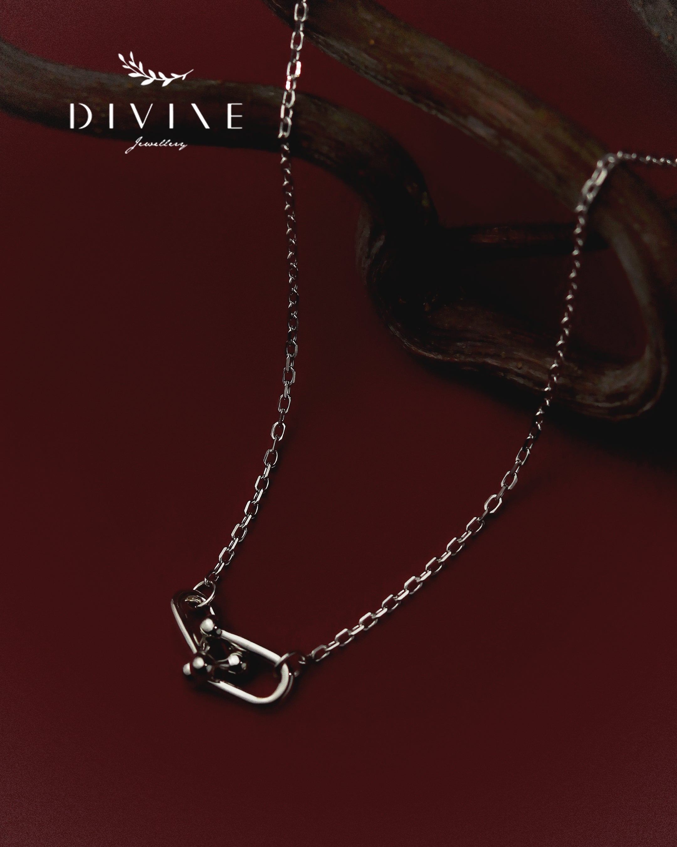 Silver Necklace 343
