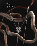 Silver Necklace 344