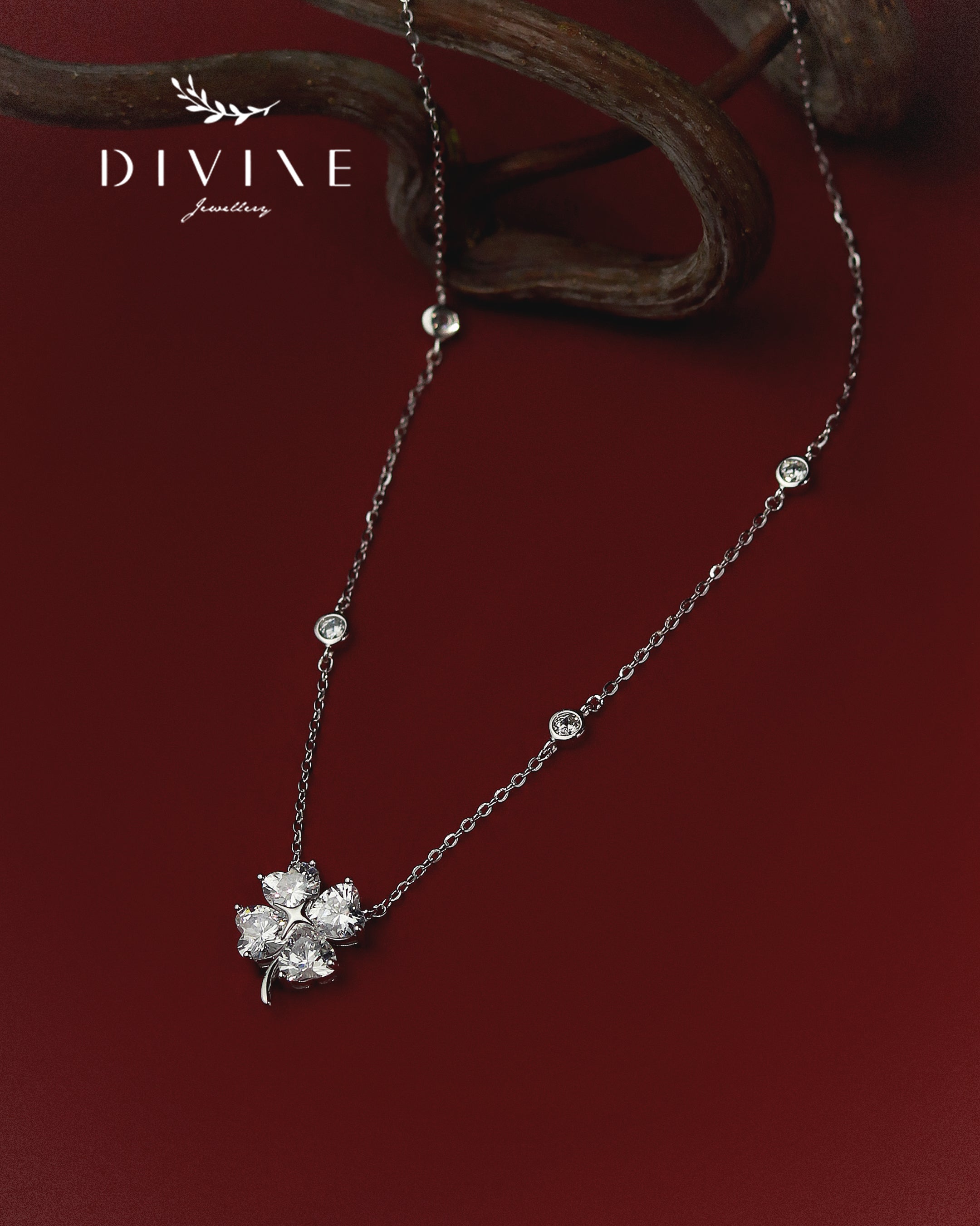 Silver Necklace 344