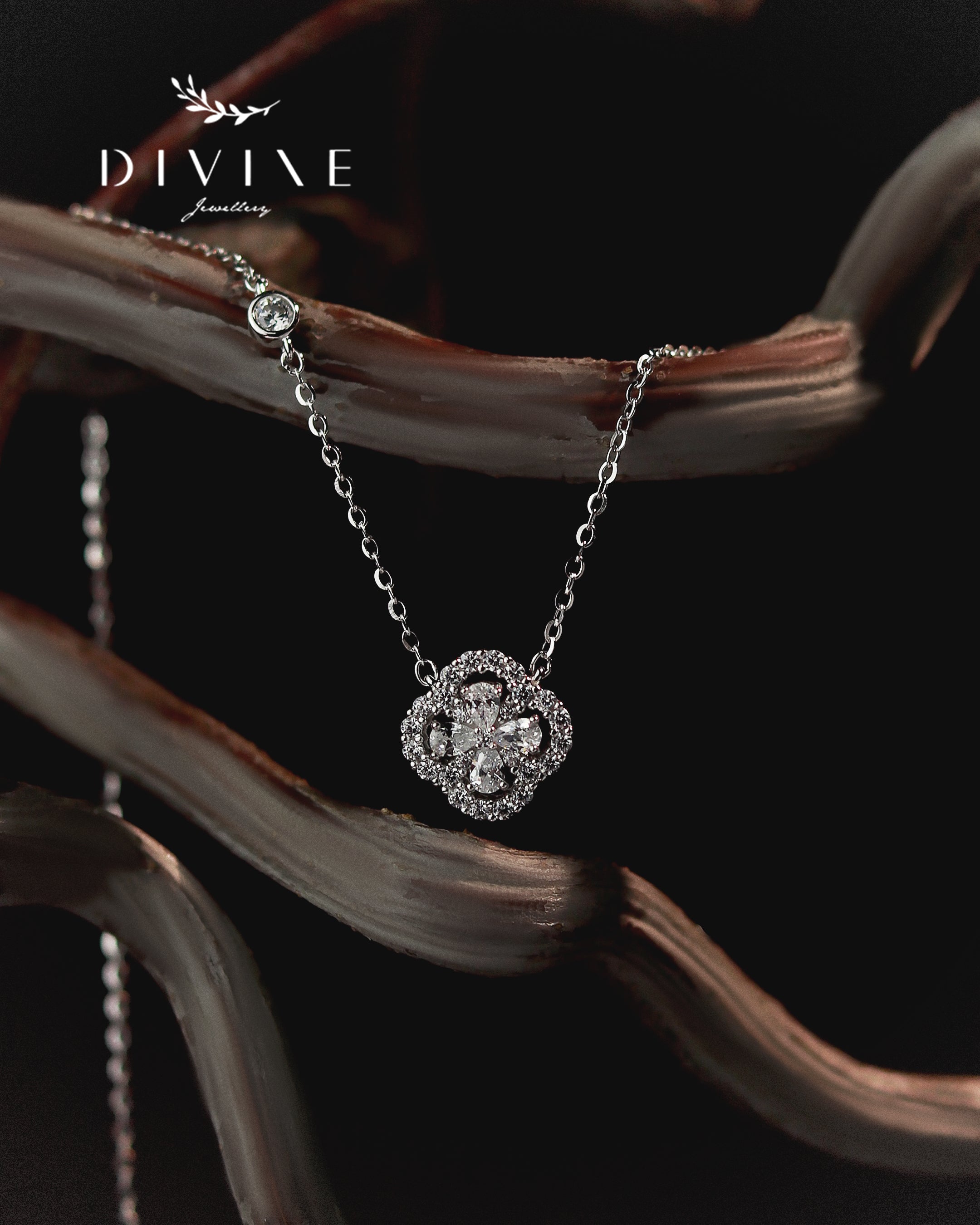 Silver Necklace 345