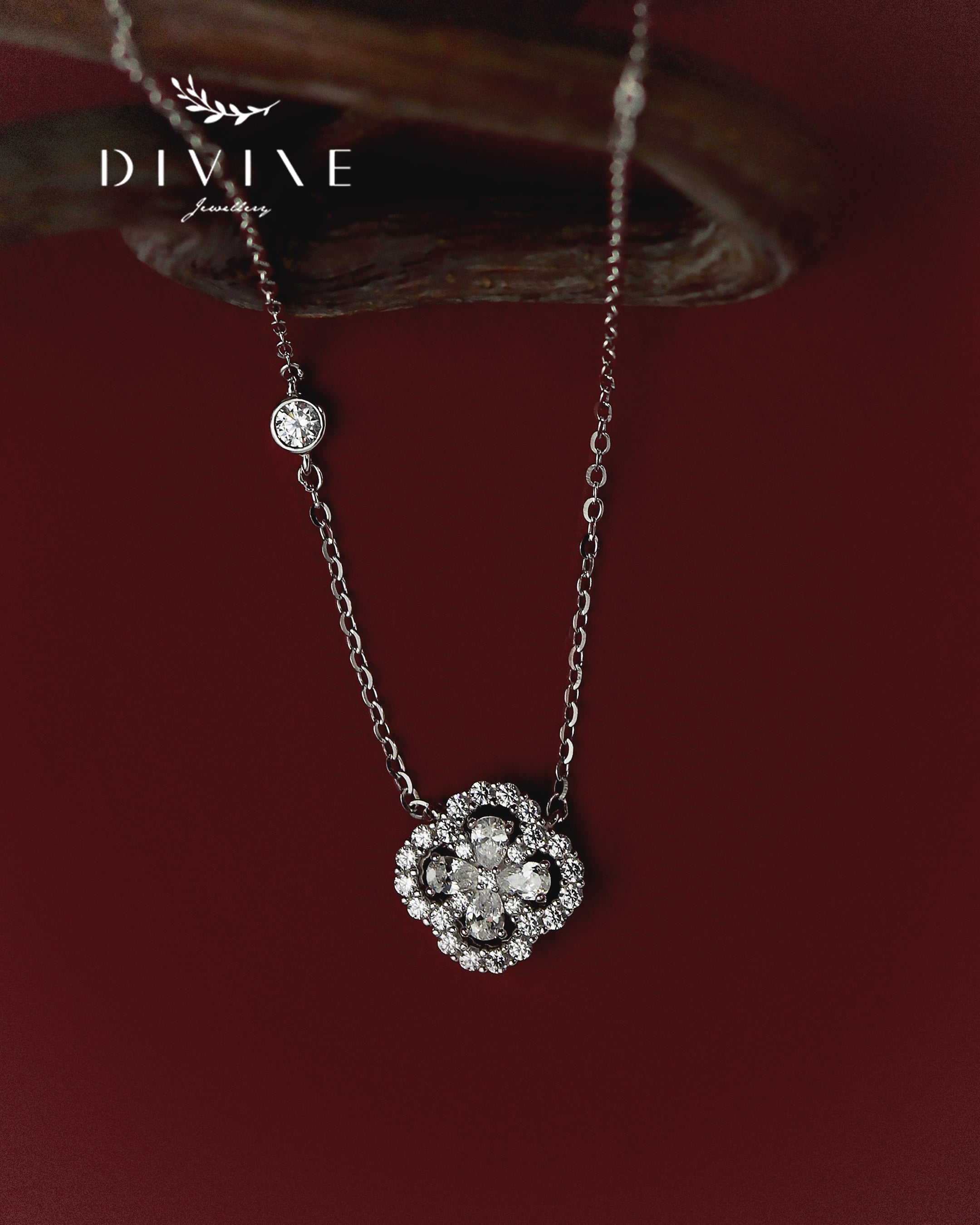 Silver Necklace 345