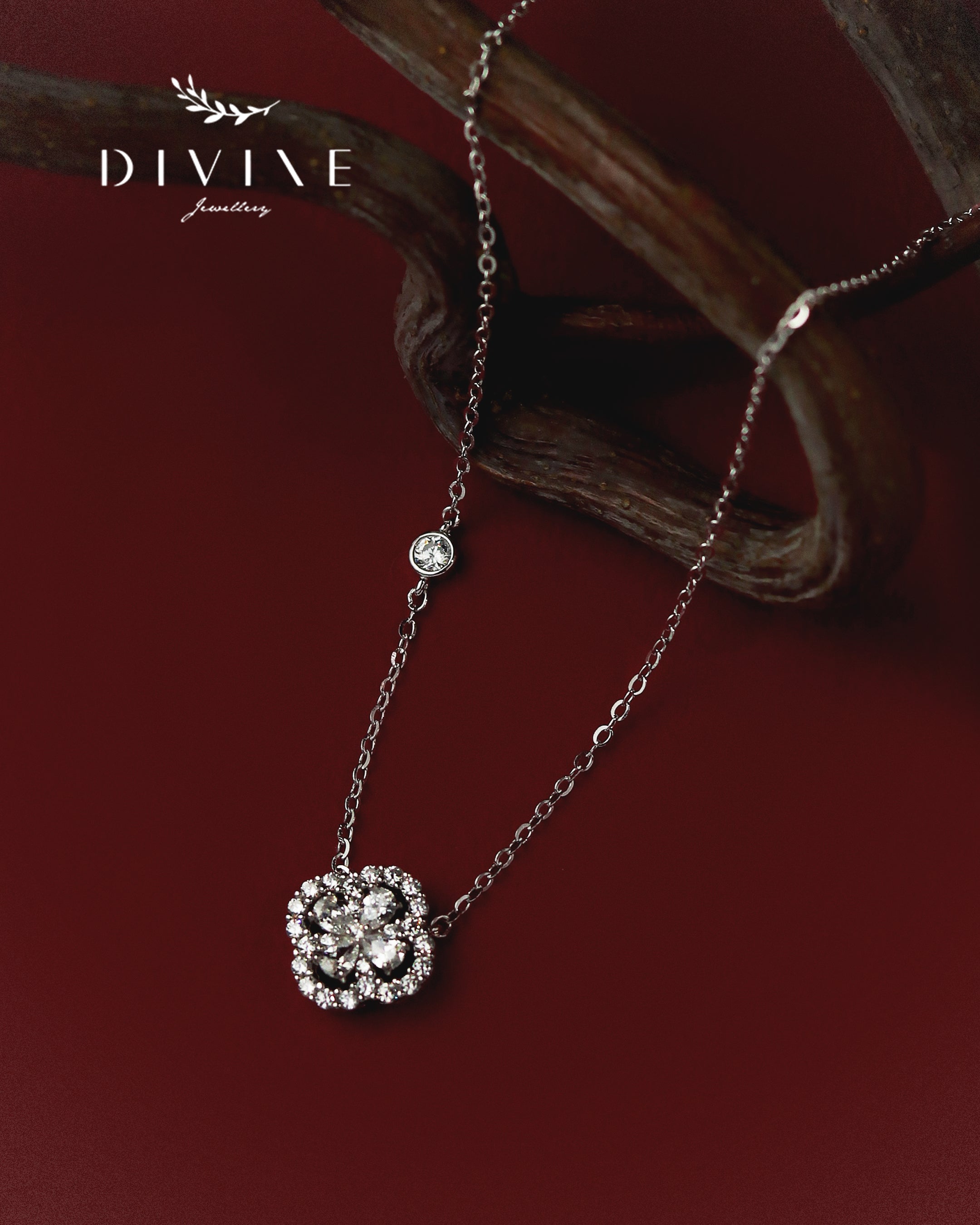 Silver Necklace 345