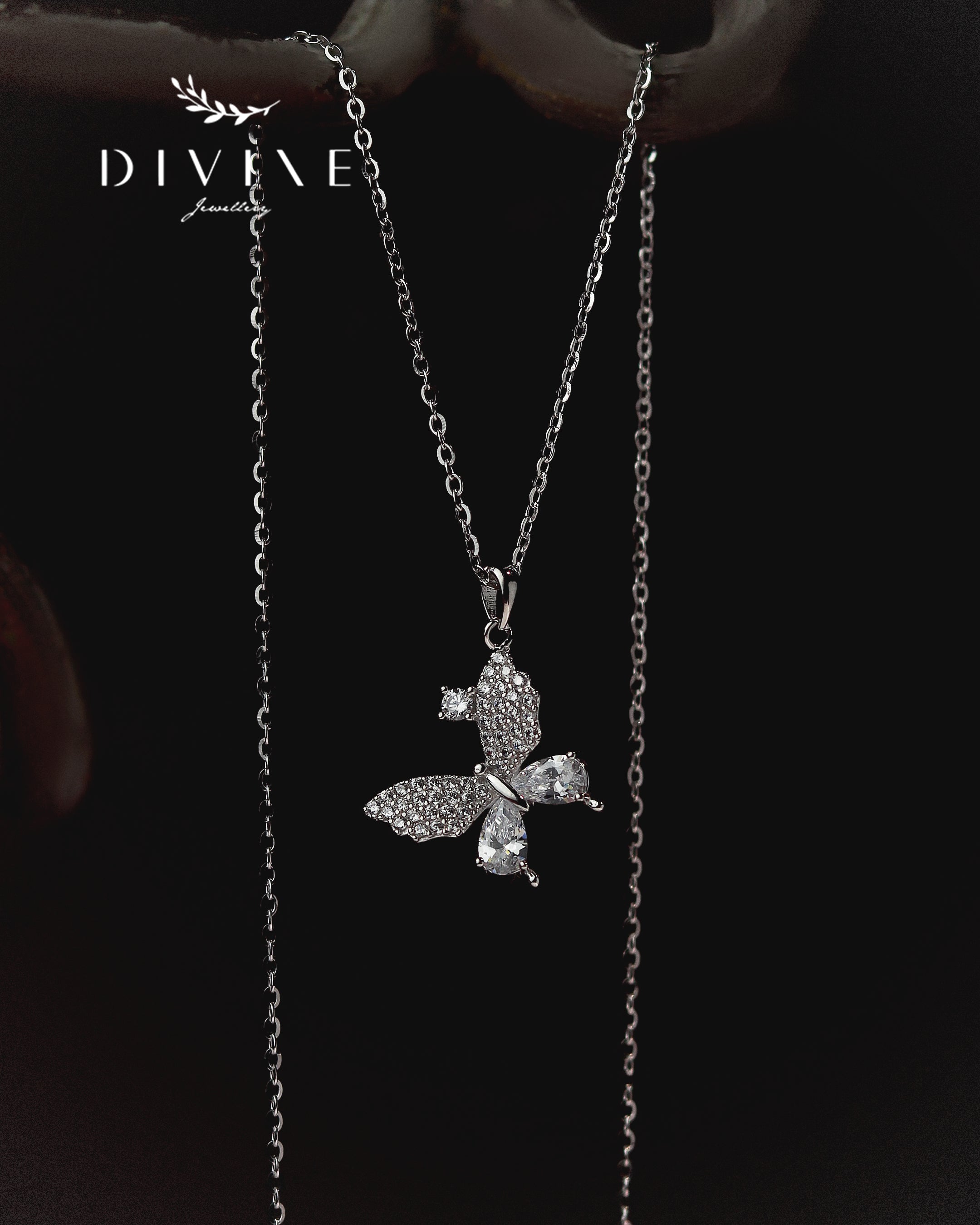 Silver Necklace 347