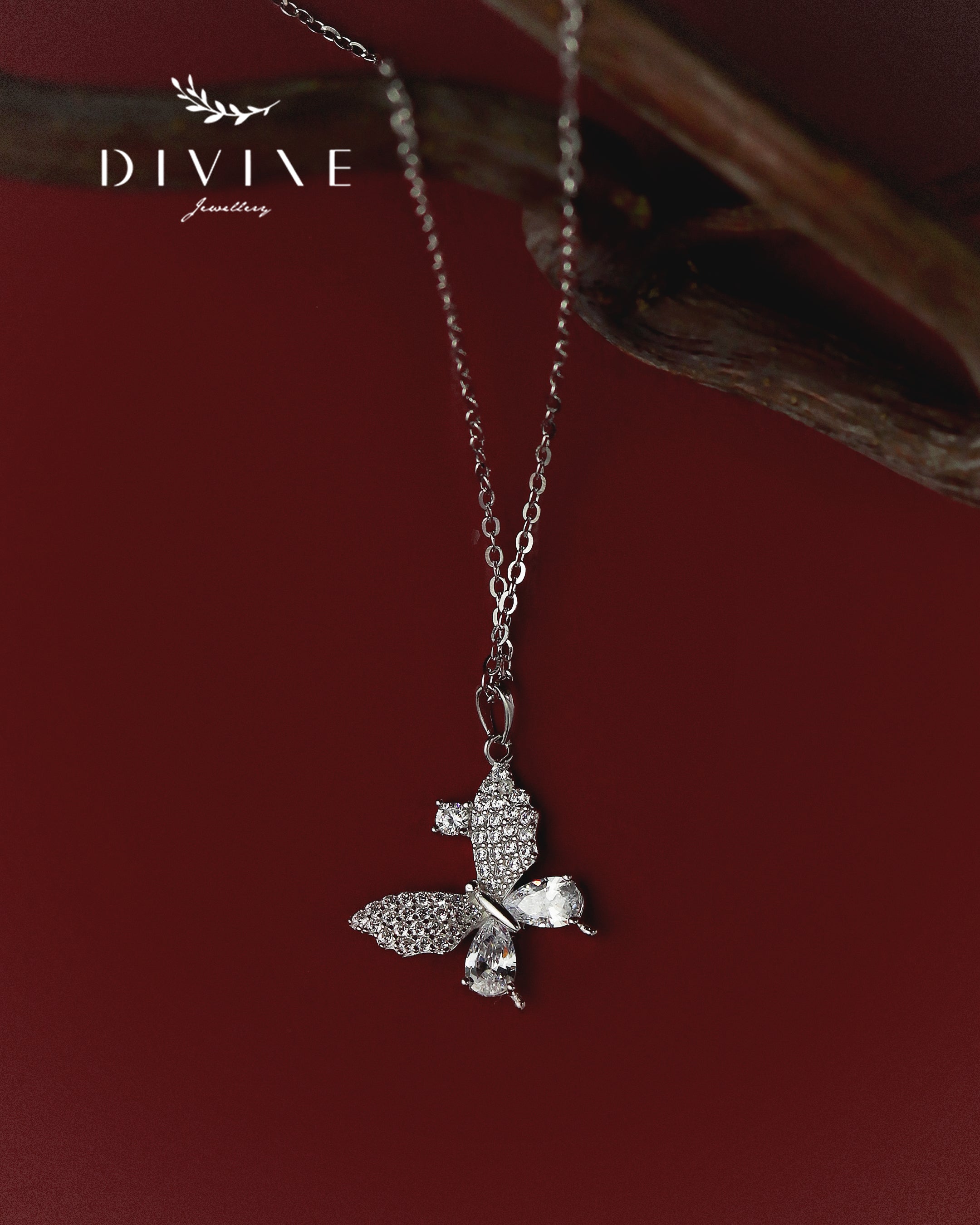 Silver Necklace 347