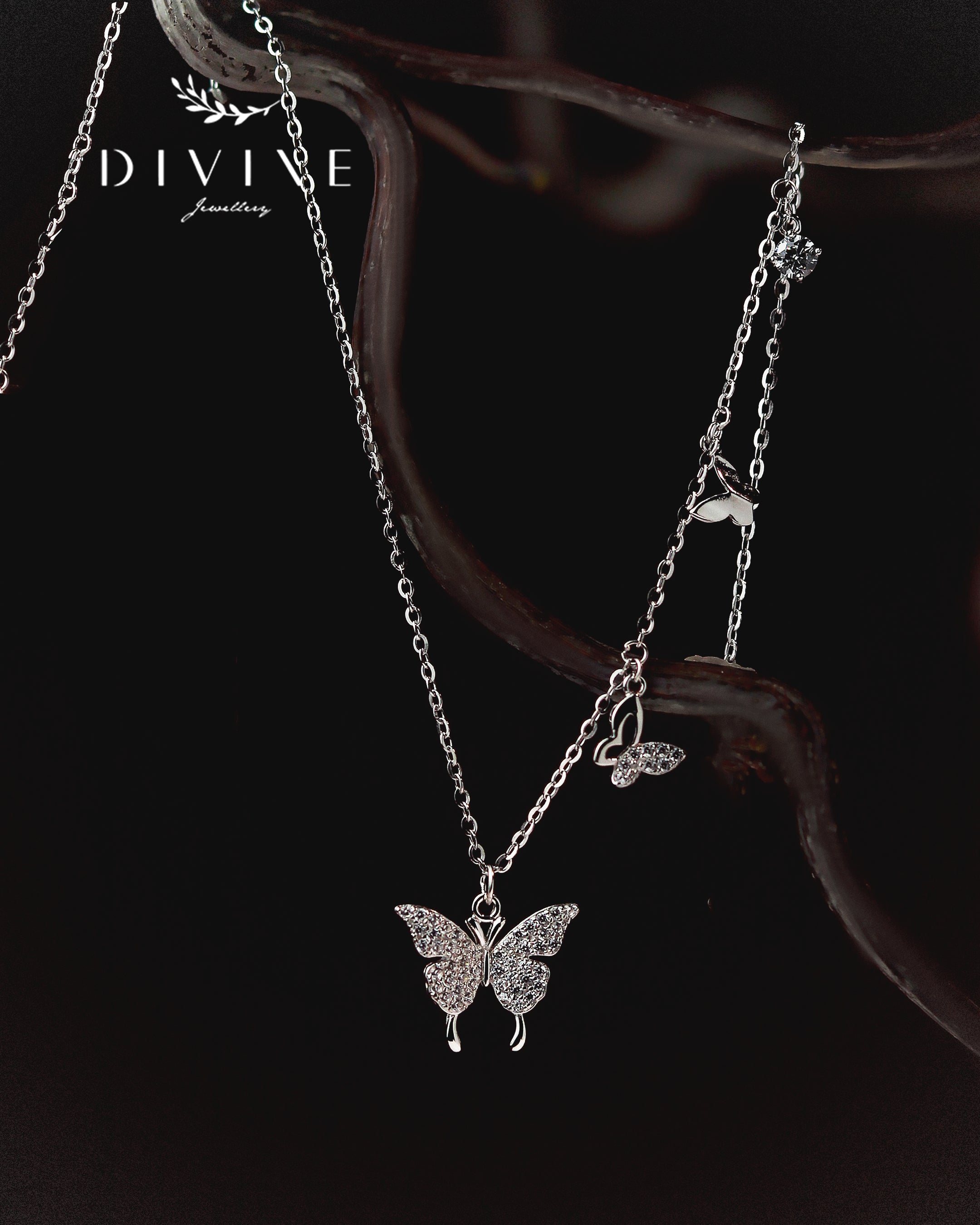 Silver Necklace 354