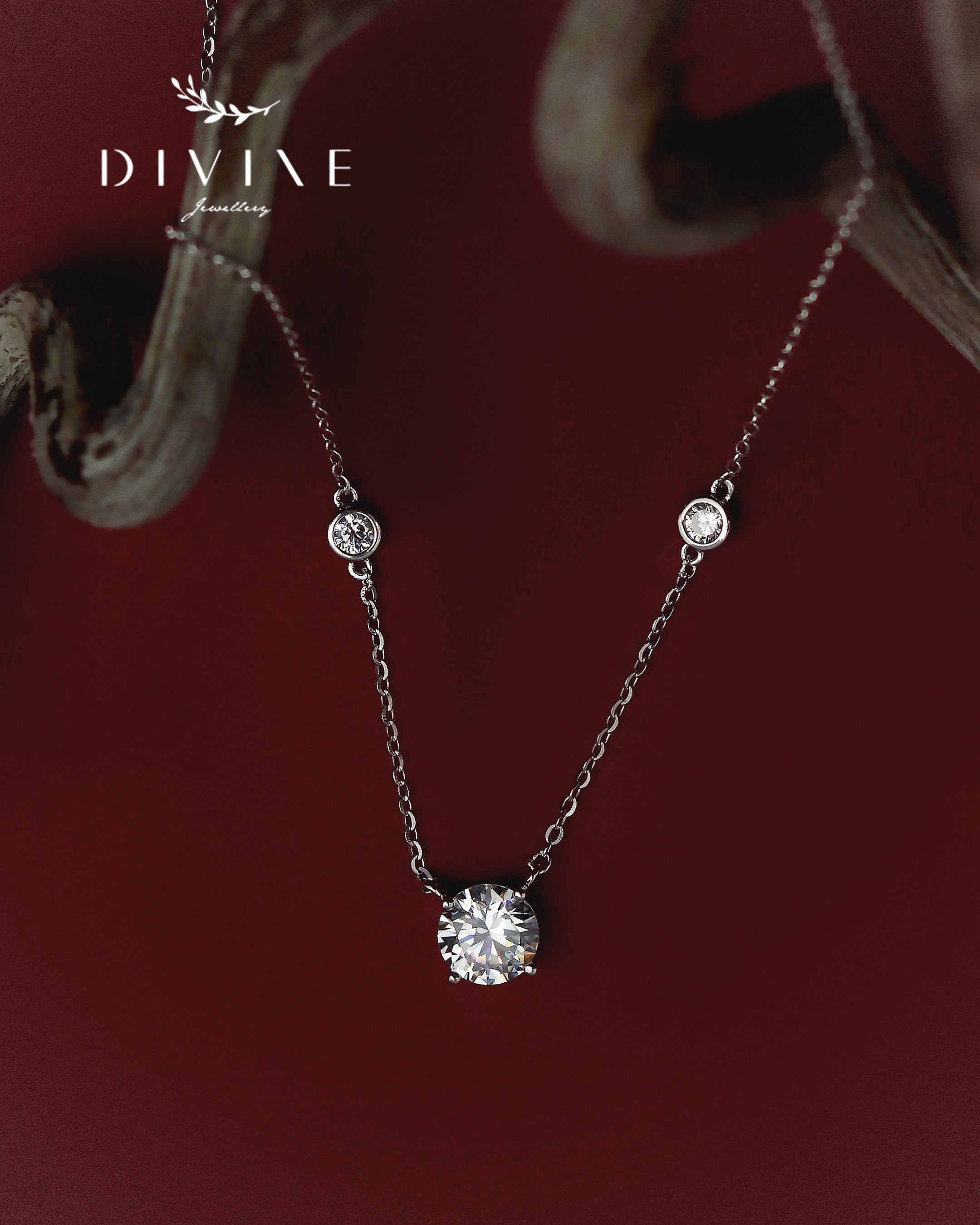 Silver Necklace 349