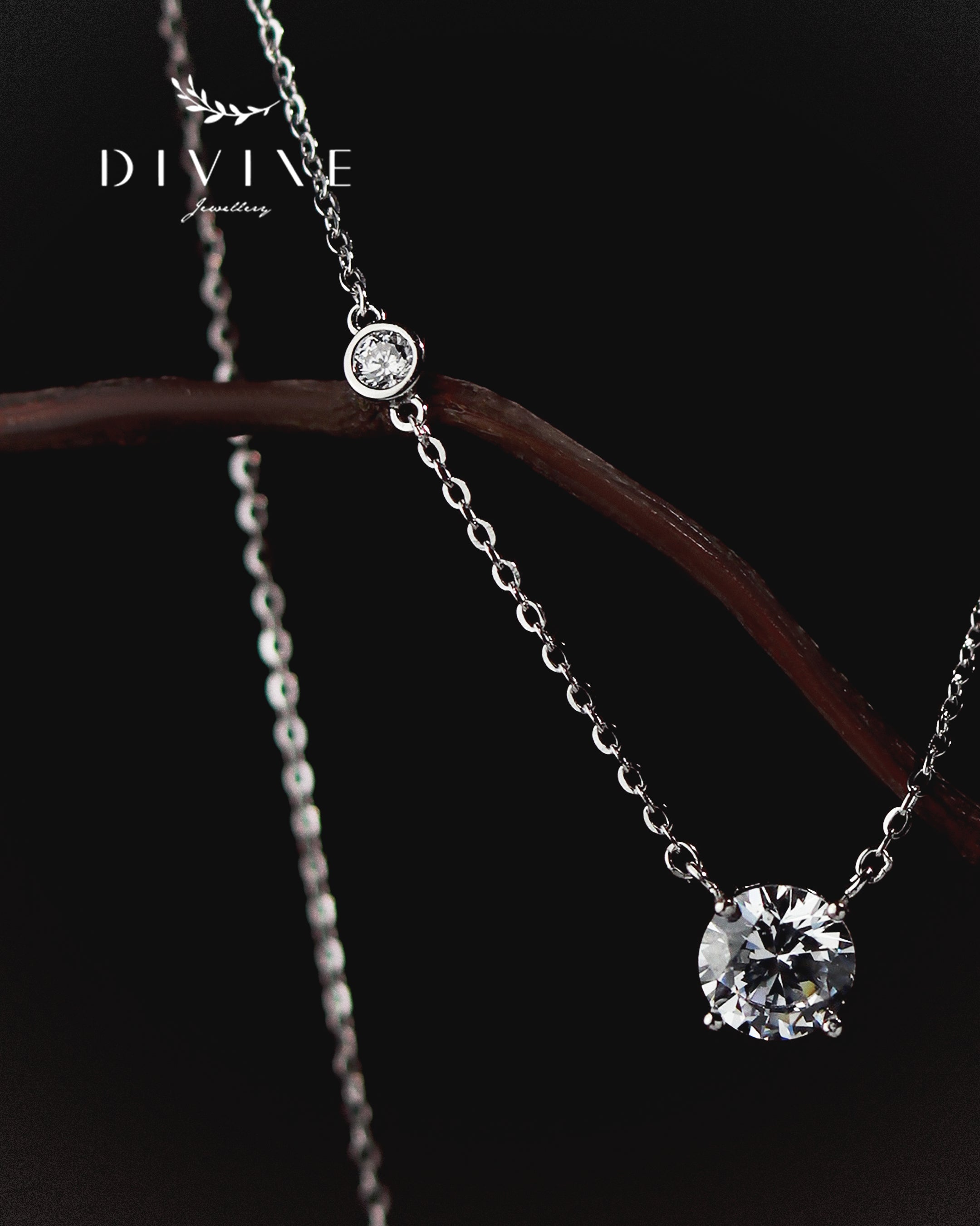 Silver Necklace 349