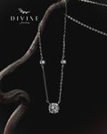 Silver Necklace 349