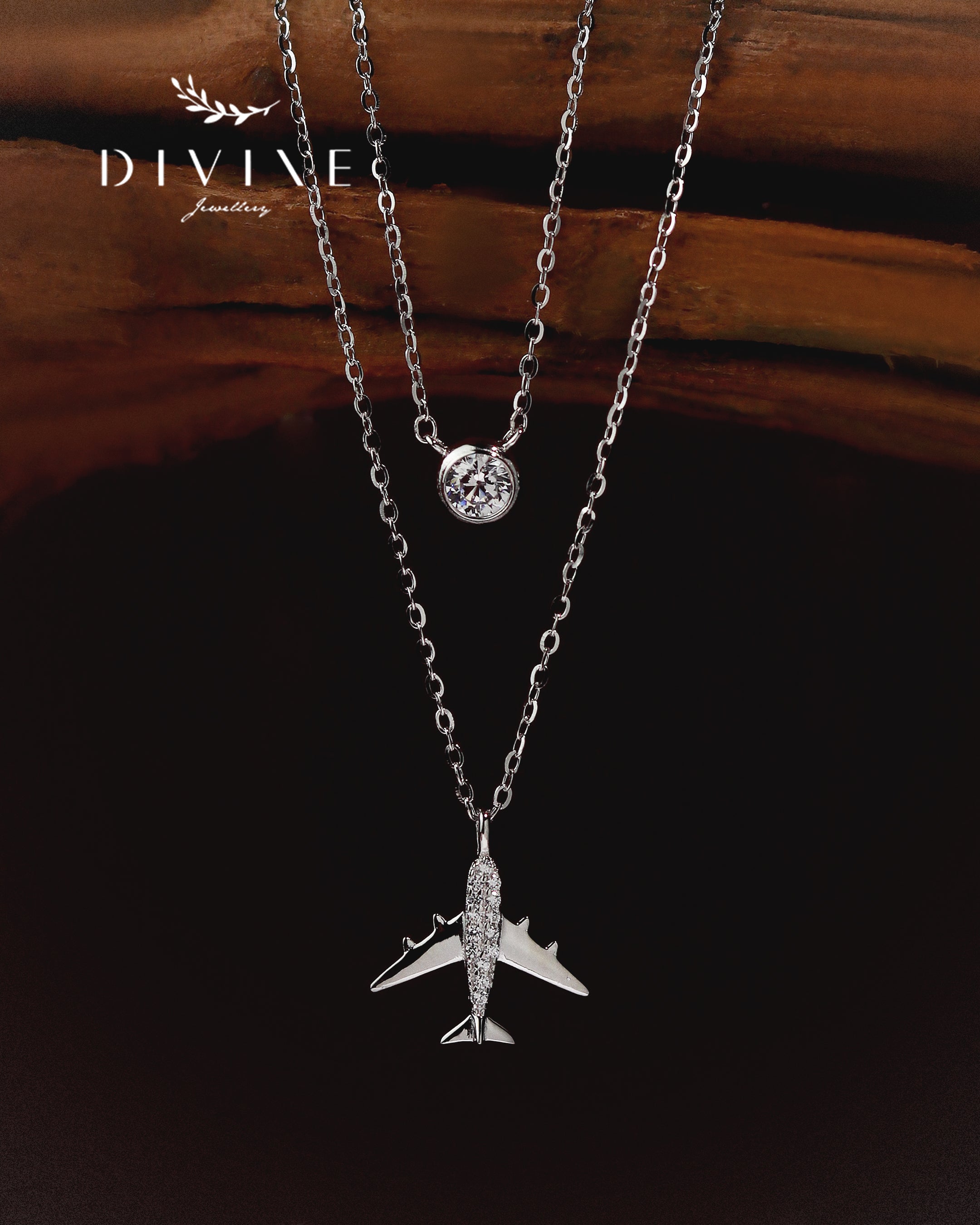 Silver Necklace 353