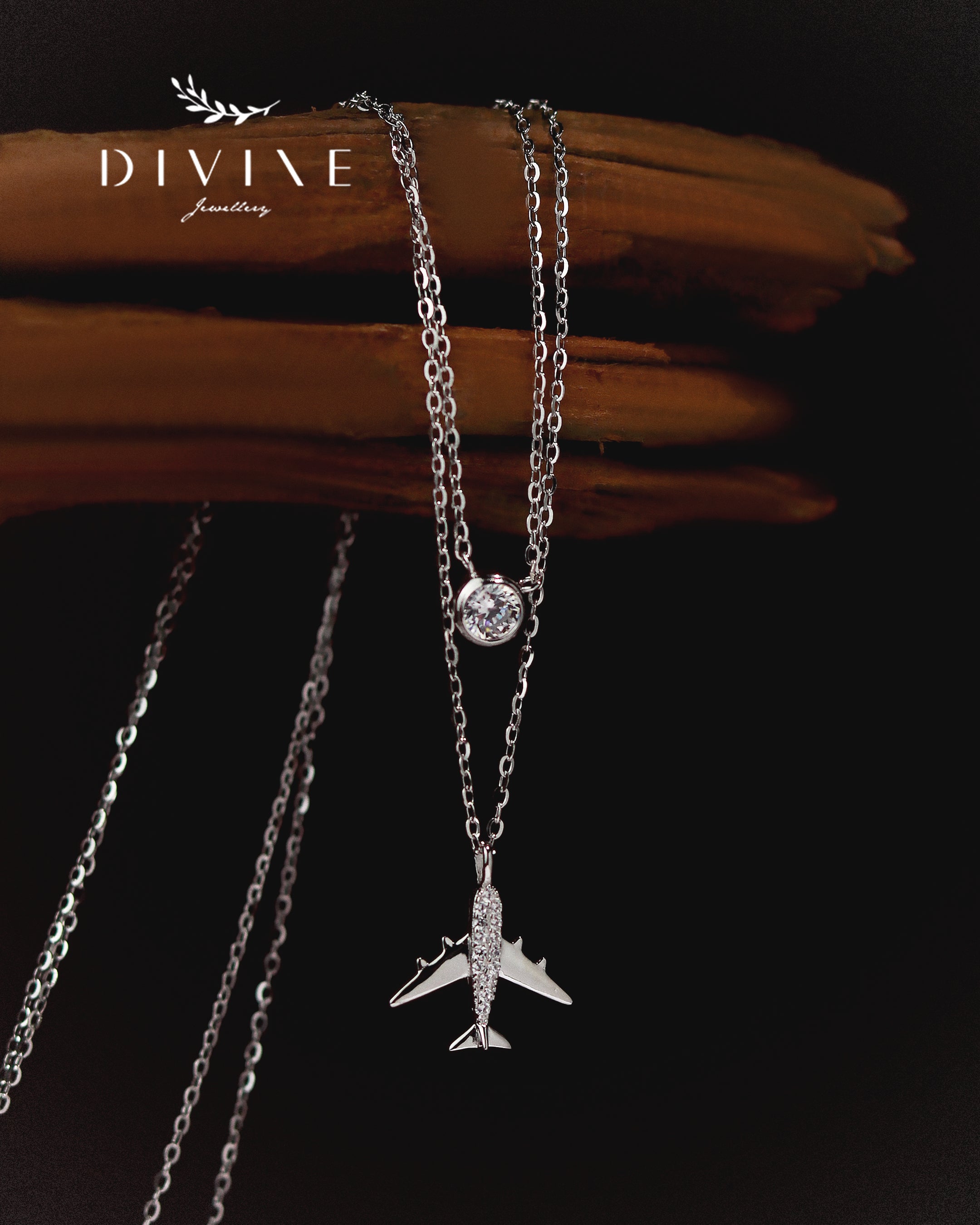 Silver Necklace 353