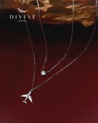 Silver Necklace 353