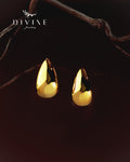 Silver earrings 402