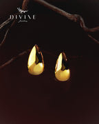 Silver earrings 402