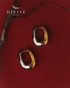 Silver earrings 402