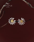 Silver earrings 404