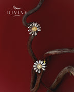 Silver earrings 404