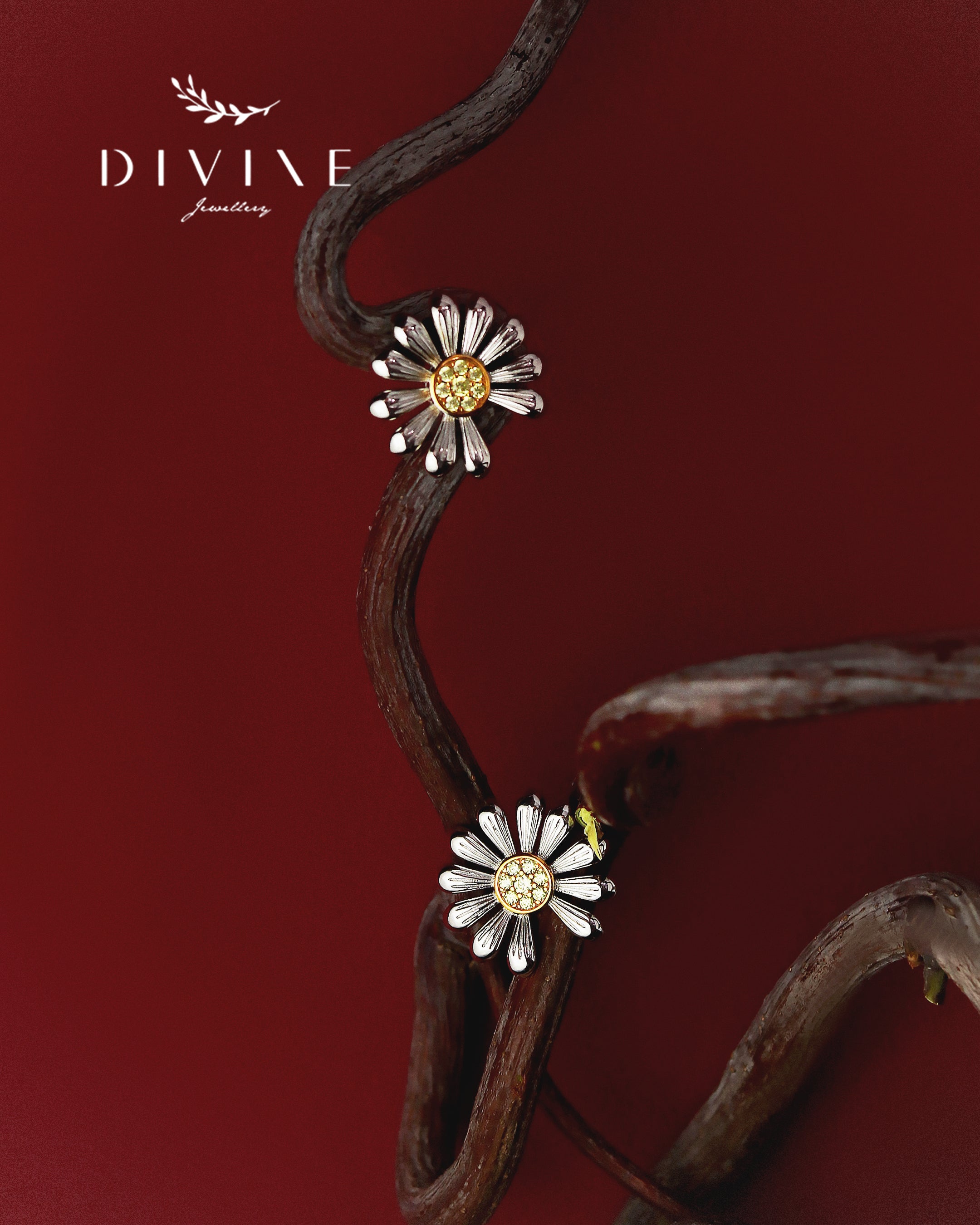 Silver earrings 404