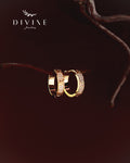 Silver earrings 405