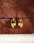 Silver earrings 409