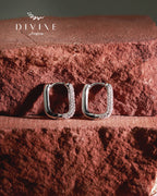 Silver earrings 410