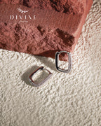 Silver earrings 410