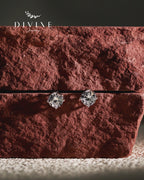 Silver earrings 413