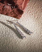 Silver earrings 414