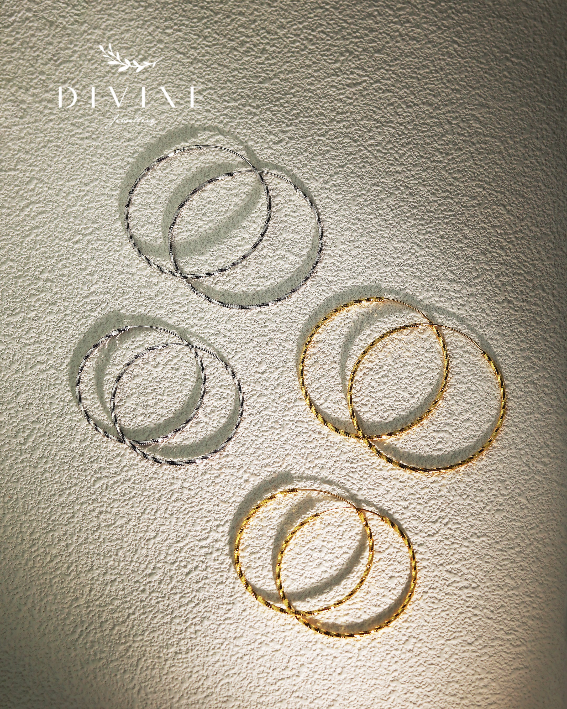 Silver earrings 415