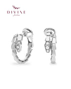 Silver earrings 210