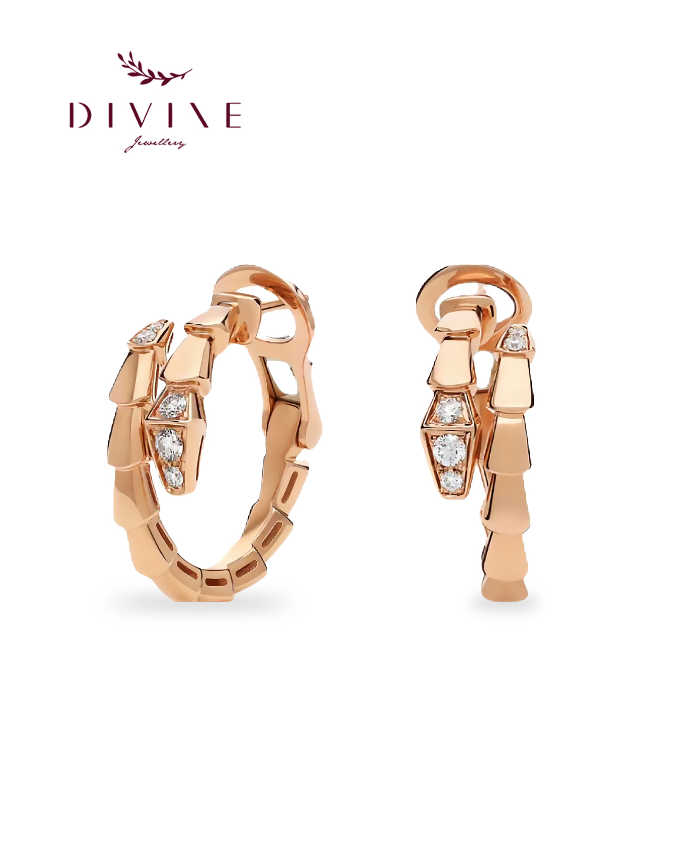 Silver earrings 210